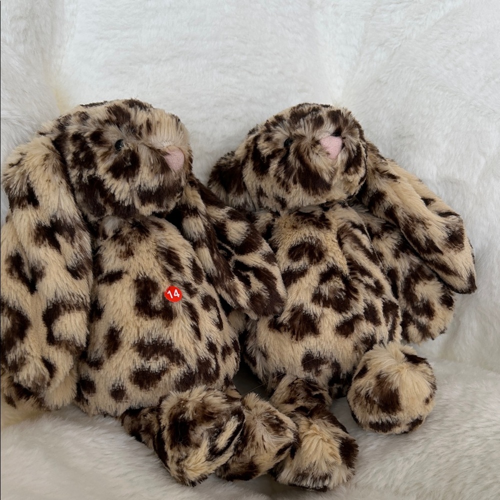 Jellycat | Toys | Jellycat 24 Retired Leopard Print Plush Bunny